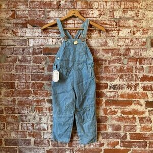 Blue Denim Overalls kids vintage